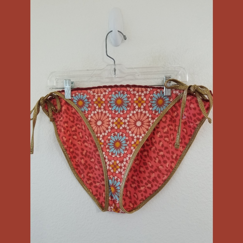Aerie Reversible String Bikini Bottom Xxl - image 1